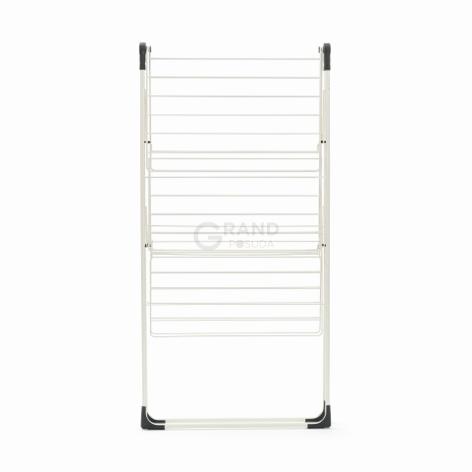 Brabantia Трехъярусная напольная сушилка 23 м навески слоновая кость | https://grandposuda.com.ua