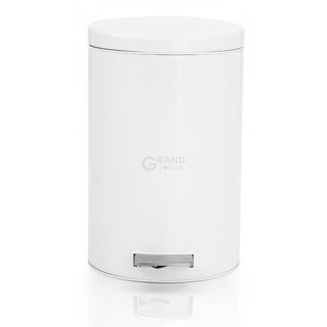 Brabantia Мусорный бак с педалью бесшумный белый 12 л Pedal Bin Brabantia Мусорный бак с педалью бесшумный белый 12 л Pedal Bin | https://grandposuda.com.ua