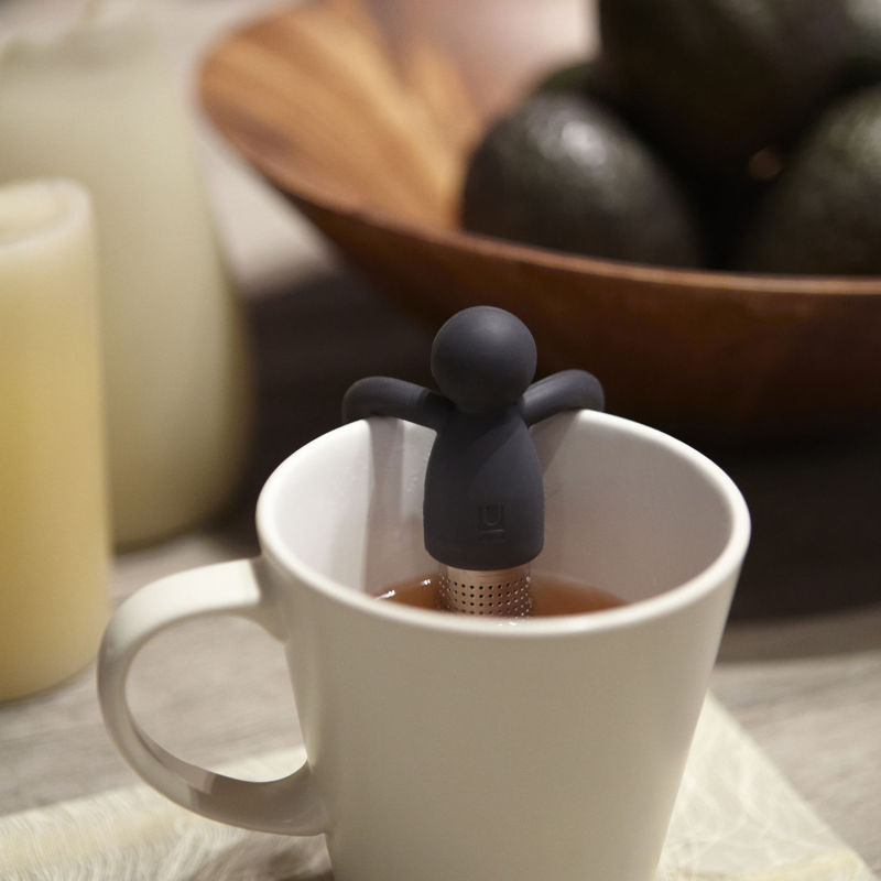 Umbra Ємність для заварювання 7,5х10,5х1,9 см чорна Buddy | https://grandposuda.com.ua