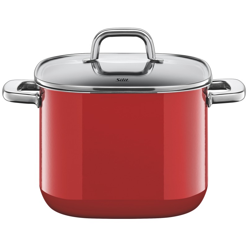 Silit Кастрюля, глубокая Ø 22 см Quadro Red Silit Кастрюля, глубокая Ø 22 см Quadro Red | https://grandposuda.com.ua