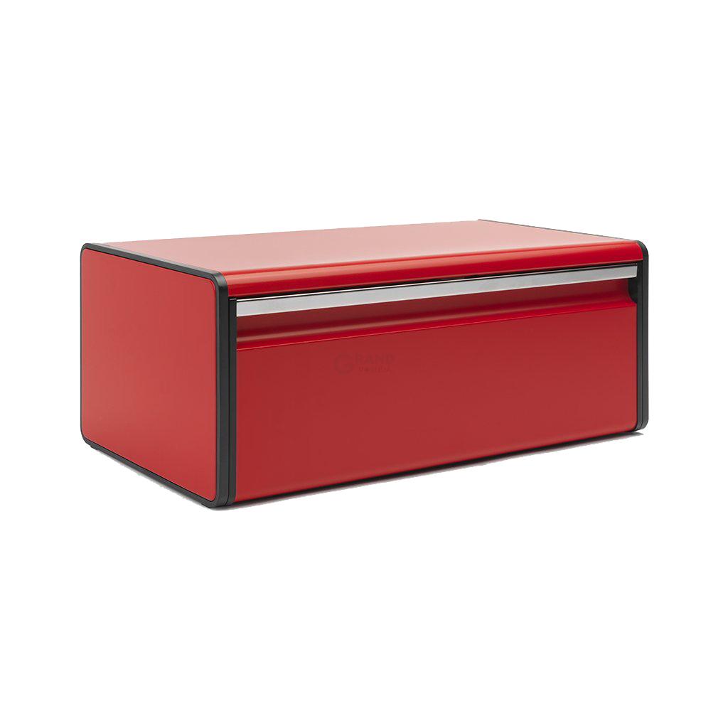 Brabantia Хлебница с поднимающейся крышкой 18,7х46,5х25 см красная | https://grandposuda.com.ua