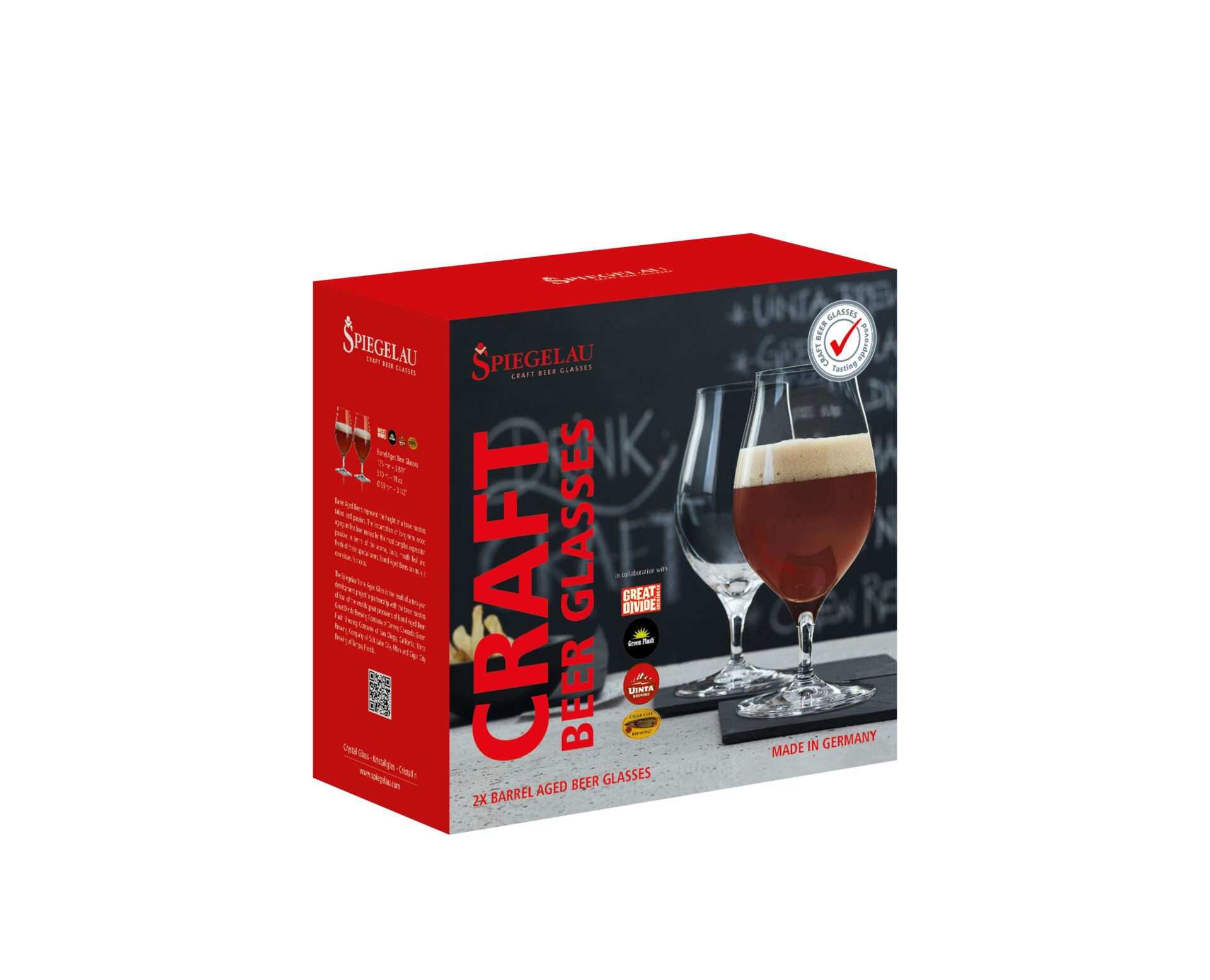 Spiegelau Набор бокалов для крафтового пива Tulip 480 мл, 2 предмета Craft Beer Glasses | https://grandposuda.com.ua