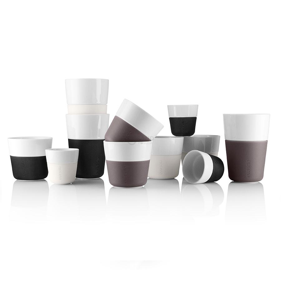 Eva Solo Набір кухлів для лунго 230 мл чорних Caffé Lungo | https://grandposuda.com.ua
