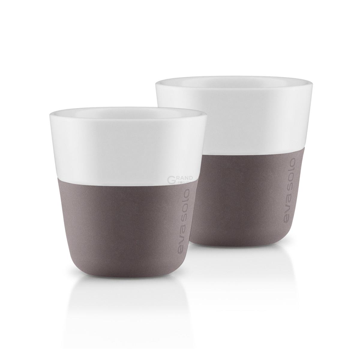 Eva Solo Набір кухлів для еспресо 80 мл сірих Espresso-Becher | https://grandposuda.com.ua