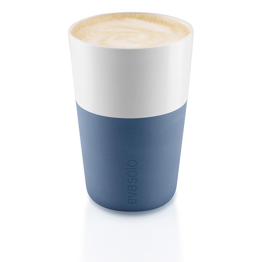 Eva Solo Набір кухлів для латте 360 мл блакитних Caffe Latte Eva Solo Набір кухлів для латте 360 мл блакитних Caffe Latte | https://grandposuda.com.ua