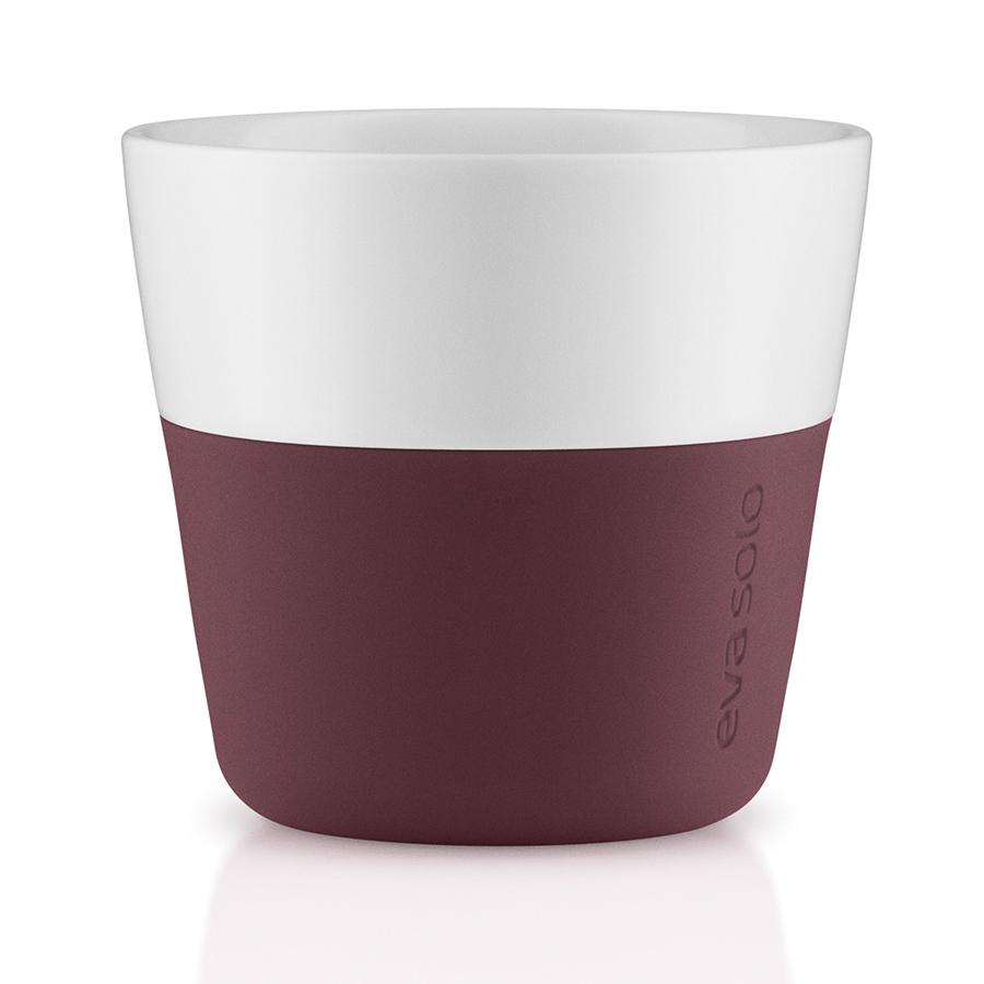 Eva Solo Набор кружек для лунго 230 мл бордовых Caffé Lungo | https://grandposuda.com.ua