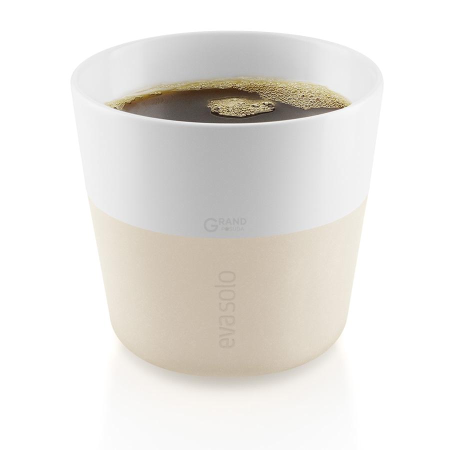 Eva Solo Набор кружек для лунго 230 мл бежевых Caffé Lungo Eva Solo Набор кружек для лунго 230 мл бежевых Caffé Lungo | https://grandposuda.com.ua