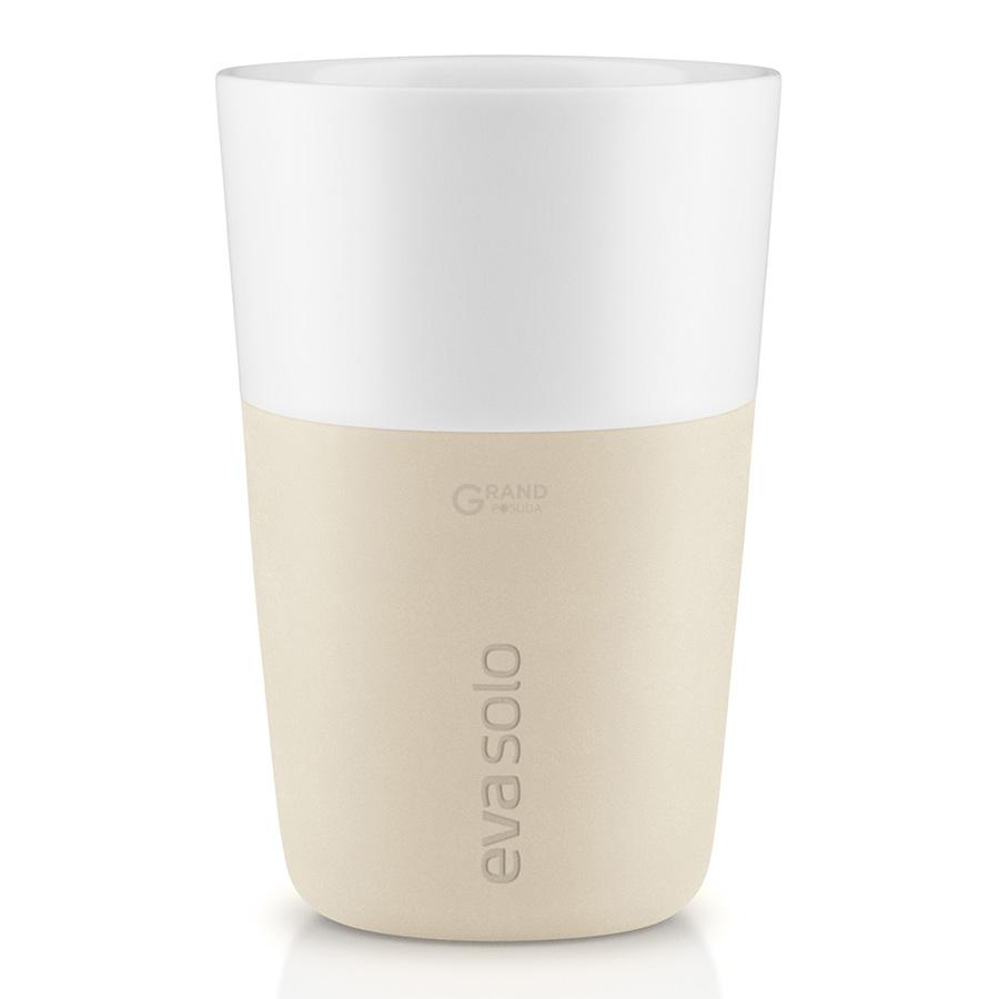 Eva Solo Набор кружек для латте 360 мл бежевых Caffe Latte | https://grandposuda.com.ua