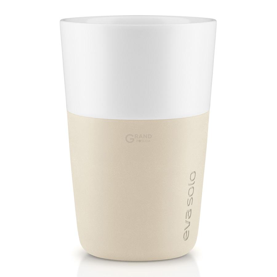 Eva Solo Набор кружек для латте 360 мл бежевых Caffe Latte | https://grandposuda.com.ua