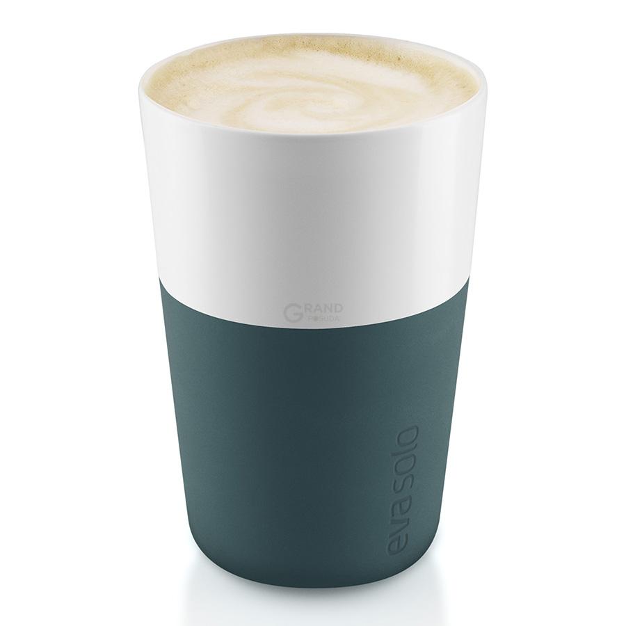 Eva Solo Набор кружек для латте 360 мл бирюзово-синих Caffe Latte | https://grandposuda.com.ua