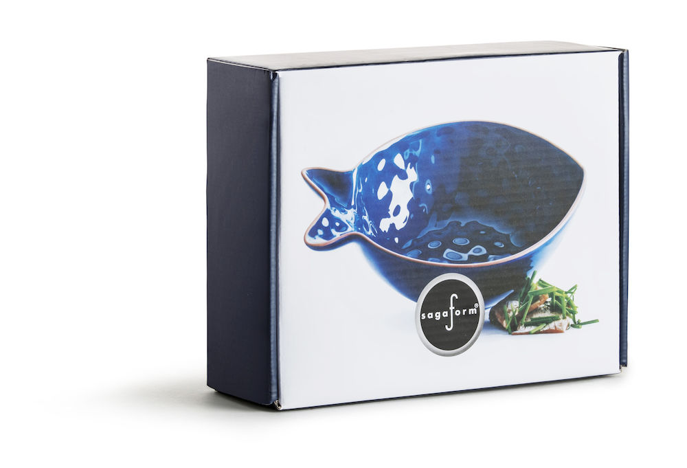 Sagaform Піала для морепродуктів маленька 18х15х6 см синя | https://grandposuda.com.ua