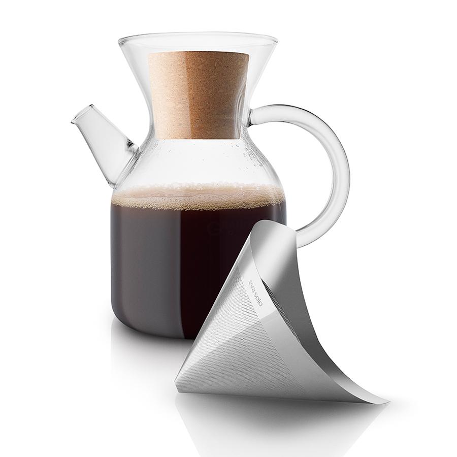 Eva Solo Кофеварка 1 л прозрачная Pour-Over | https://grandposuda.com.ua
