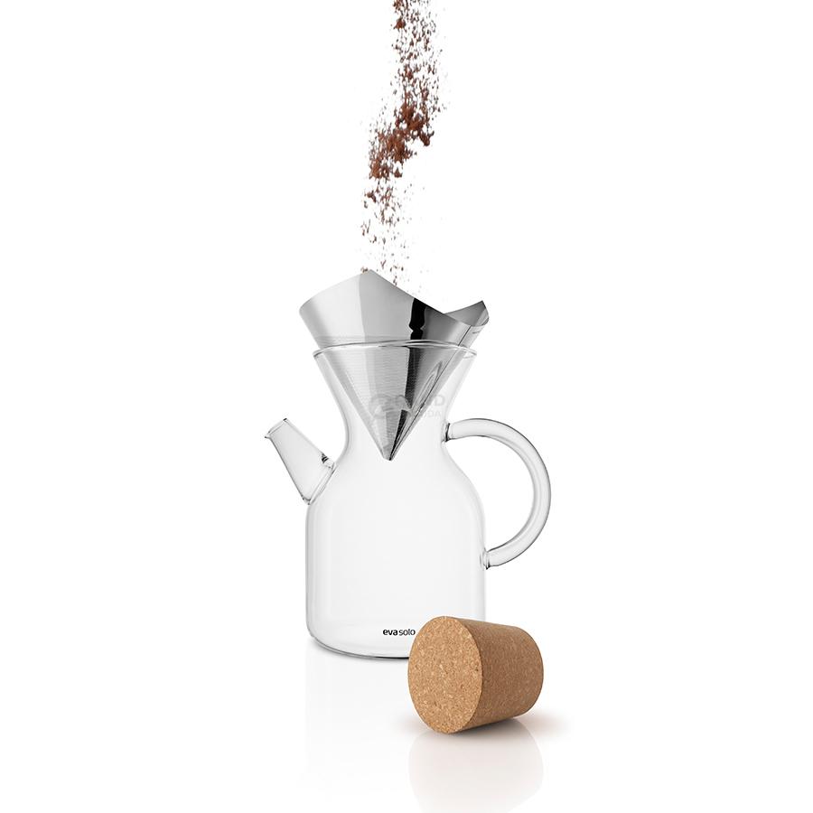 Eva Solo Кофеварка 1 л прозрачная Pour-Over | https://grandposuda.com.ua