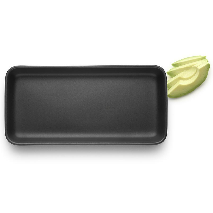 Eva Solo Блюдо для сервірування прямокутне 12х24 см, чорне Nordic Kitchen Eva Solo Блюдо для сервірування прямокутне 12х24 см, чорне Nordic Kitchen | https://grandposuda.com.ua