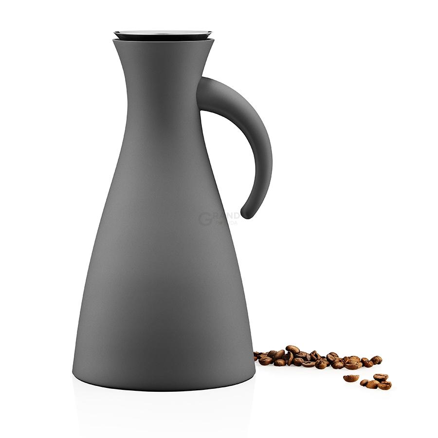 Eva Solo Кофейный вакуумный кувшин 1 л темно-серый Kaffee-Isolierkanne | https://grandposuda.com.ua