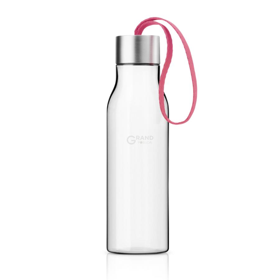 Eva Solo Бутылка 0,5 л прозрачная/розовая Trinkflasche | https://grandposuda.com.ua