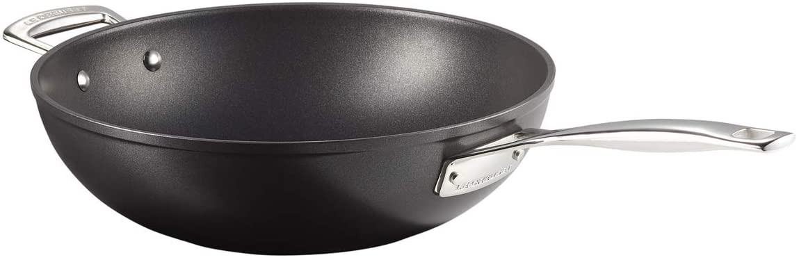 Le Creuset Сковорода вок 30 см Toughened Non-Stick | https://grandposuda.com.ua