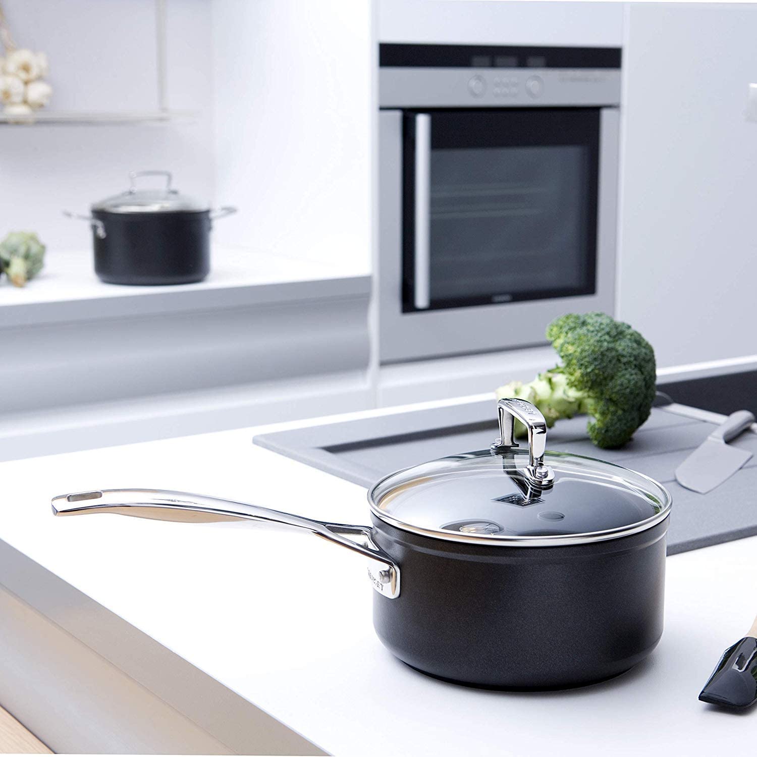 Le Creuset Сотейник 20 см Toughened Non-Stick | https://grandposuda.com.ua