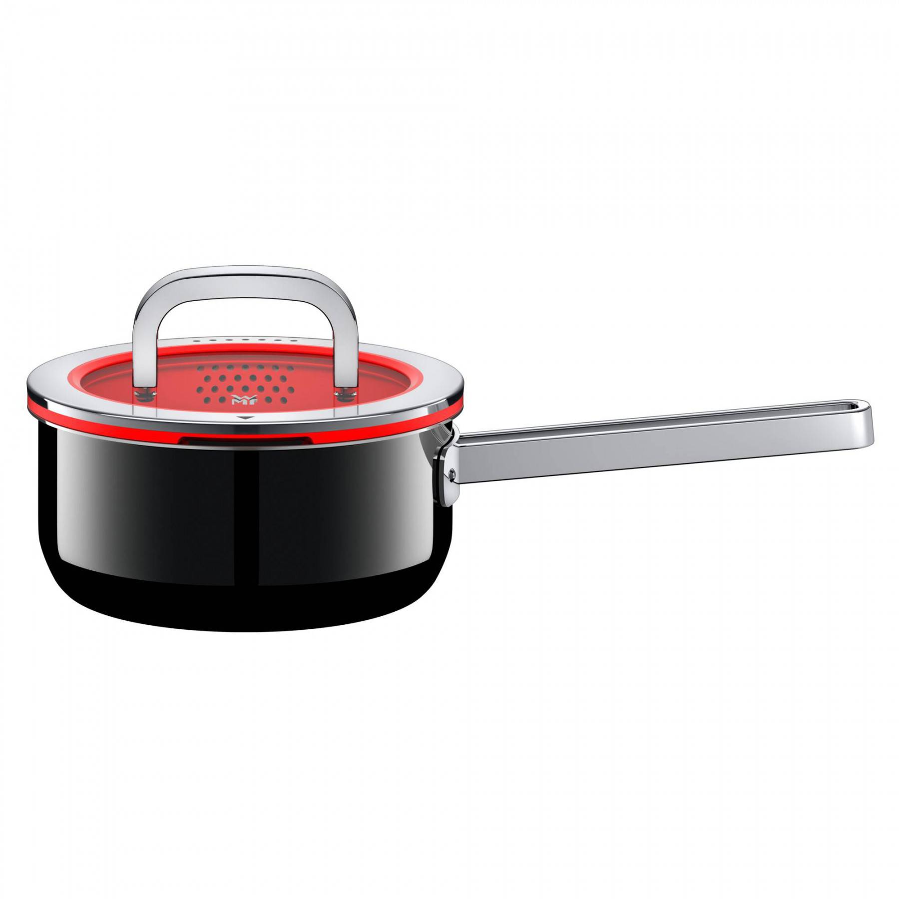 WMF Кастрюля 16 см Functional Black Fusiontec | https://grandposuda.com.ua