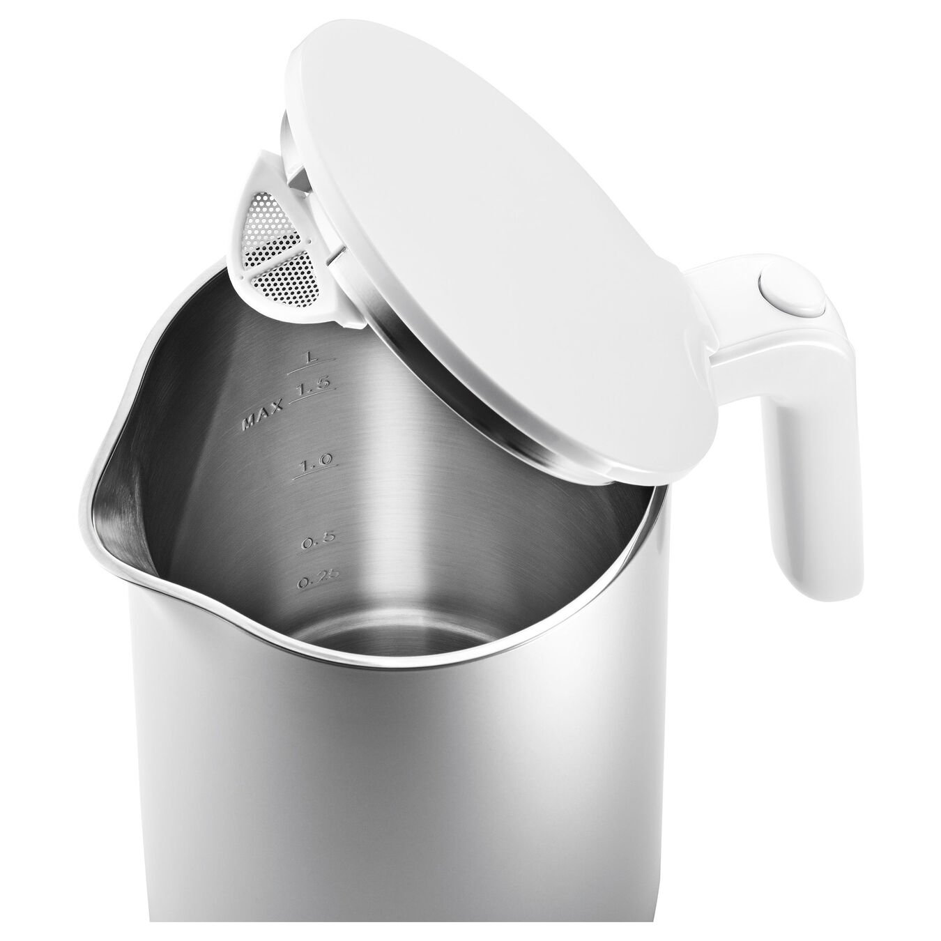 Zwilling Електрочайник 1,5 л Срібний Enfinigy | https://grandposuda.com.ua