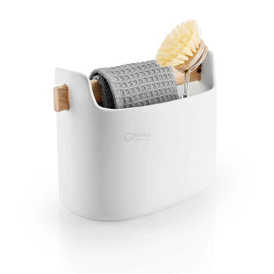 Eva Solo Підставка для столових приборів 16,7x19,2x12 см біла Toolbox | https://grandposuda.com.ua
