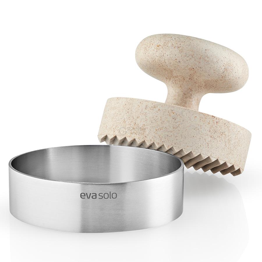 Eva Solo Пресс для котлет 9,1 х 7 см, бежевый Green tool | https://grandposuda.com.ua