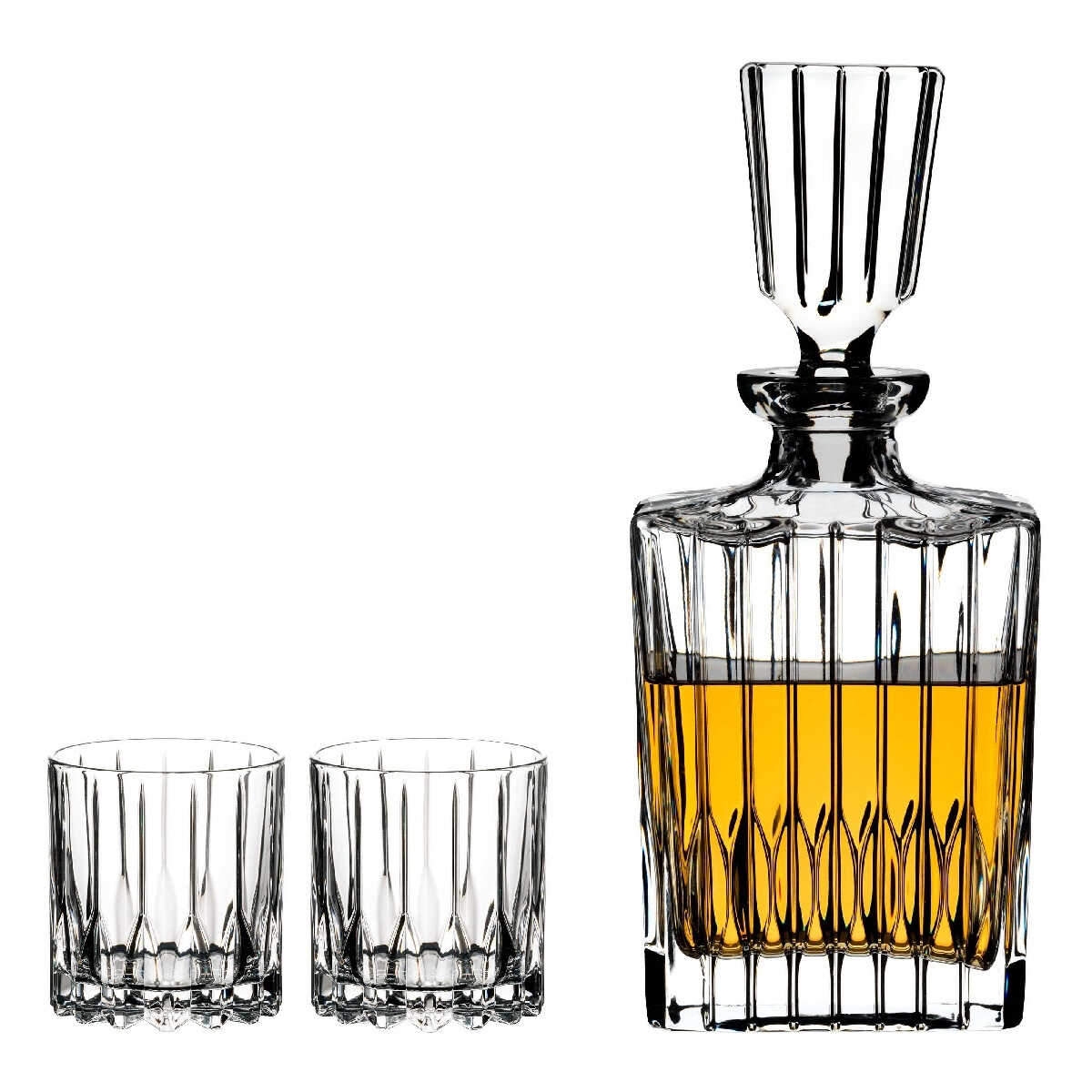 Riedel Набор стаканы и графин для виски, 3 предмета, Drink Specific Glassware | https://grandposuda.com.ua