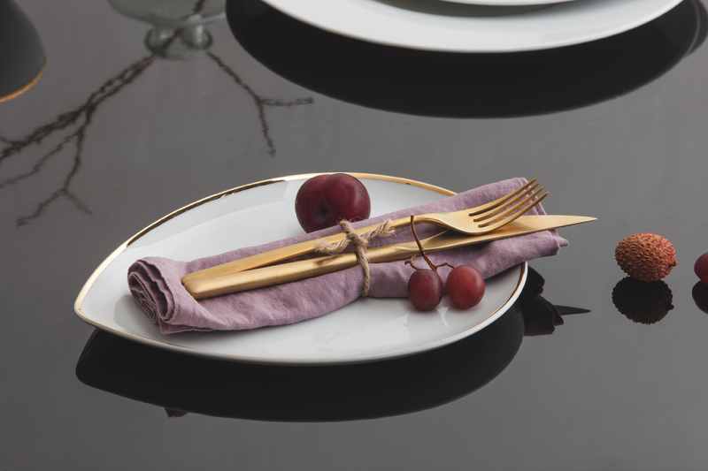Kahla Блюдо овальное среднее 24 см Magic Grip Dîner Line of Gold | https://grandposuda.com.ua