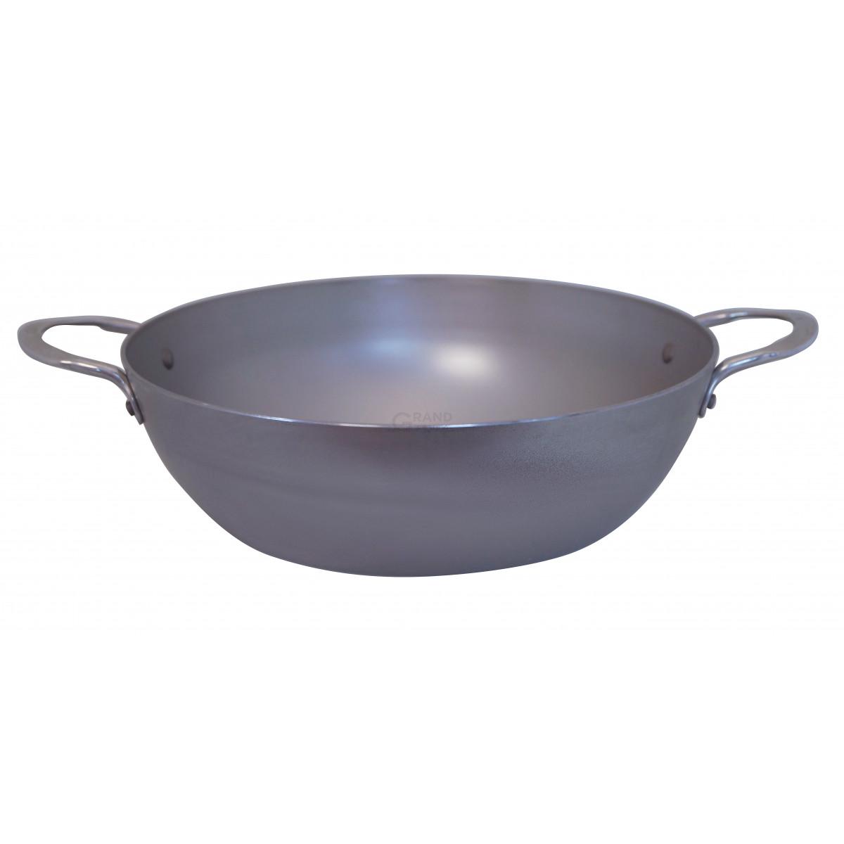 De Buyer Глубокая сковорода с двумя ручками 32 см Mineral B Element | https://grandposuda.com.ua