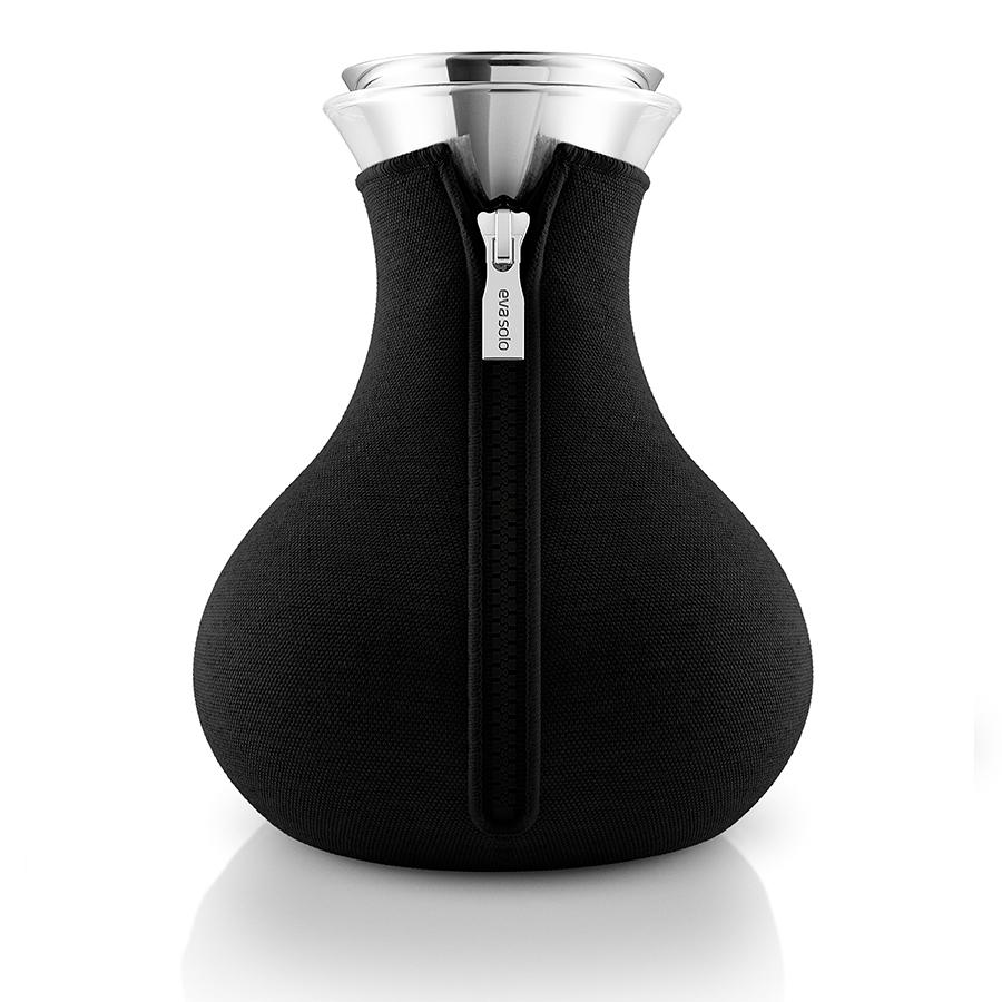 Eva Solo Чайник заварочный tea maker в неопреновом текстурном чехле 1 л черный | https://grandposuda.com.ua