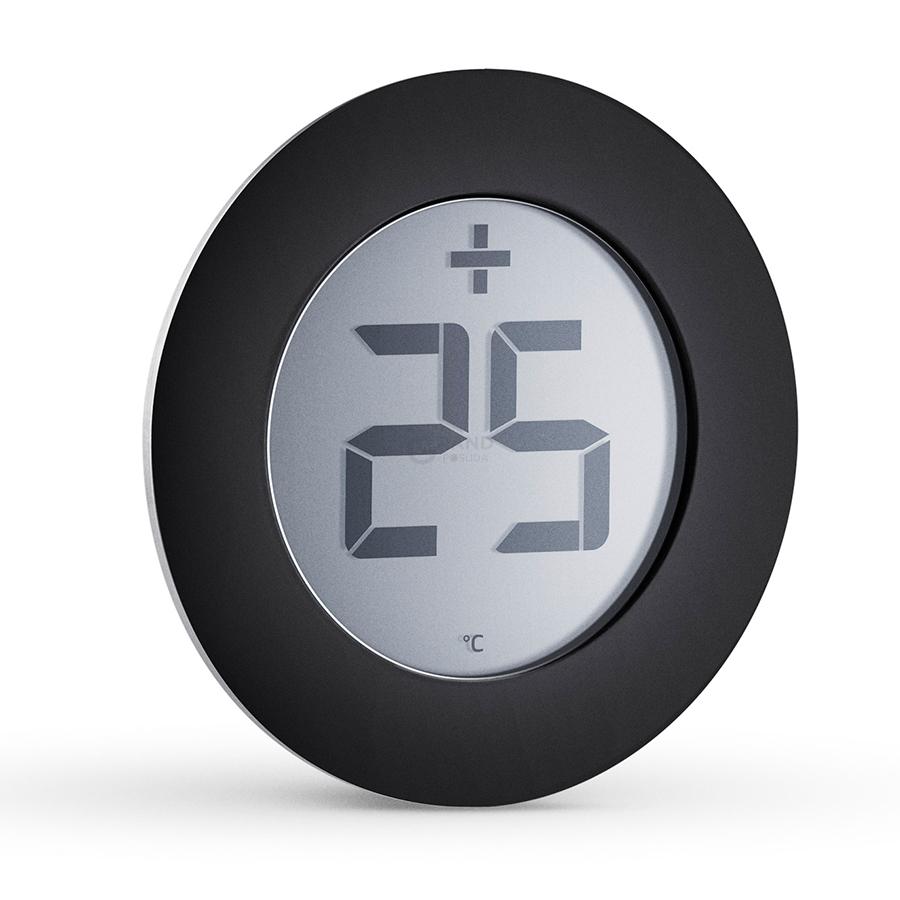 Eva Solo Термометр 7,7x7,7 см черный Aubenthermometer | https://grandposuda.com.ua