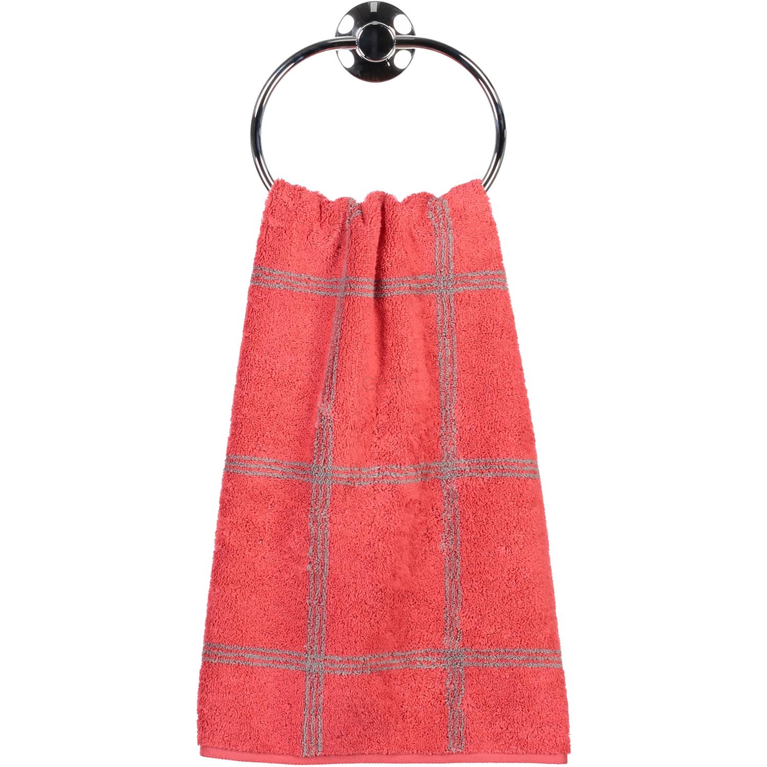 Рушник для рук 50 х 100 см Grafik Rot Two-Tone Cawo | https://grandposuda.com.ua