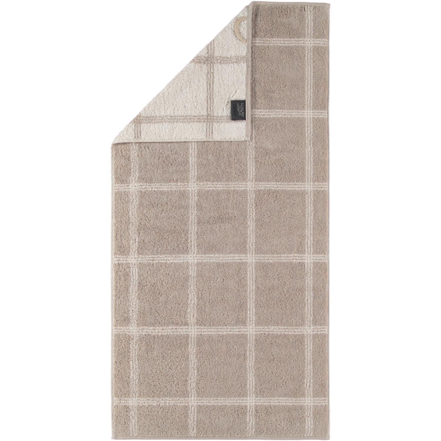 Рушник для рук 50 х 100 см Grafik Sand Two-Tone Cawo | https://grandposuda.com.ua