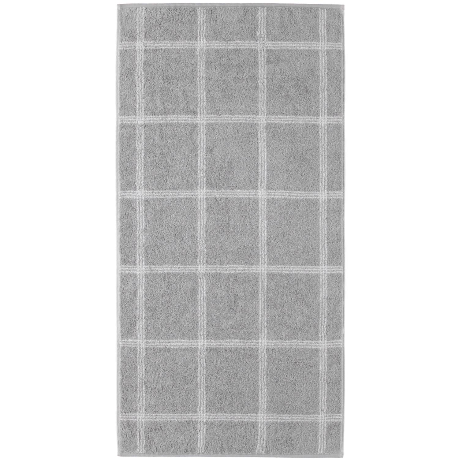 Рушник для рук 50 х 100 см Grafik Platin Two-Tone Cawo | https://grandposuda.com.ua