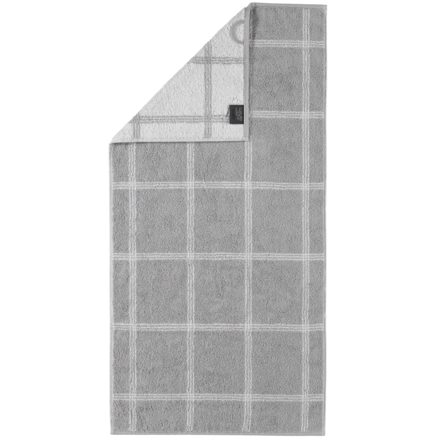 Рушник для рук 50 х 100 см Grafik Platin Two-Tone Cawo | https://grandposuda.com.ua