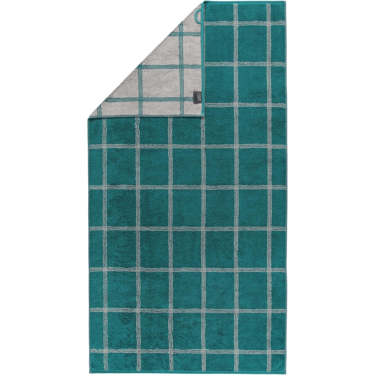 Рушник для душу 80 х 150 см Grafik Smaragd Two-Tone Cawo | https://grandposuda.com.ua