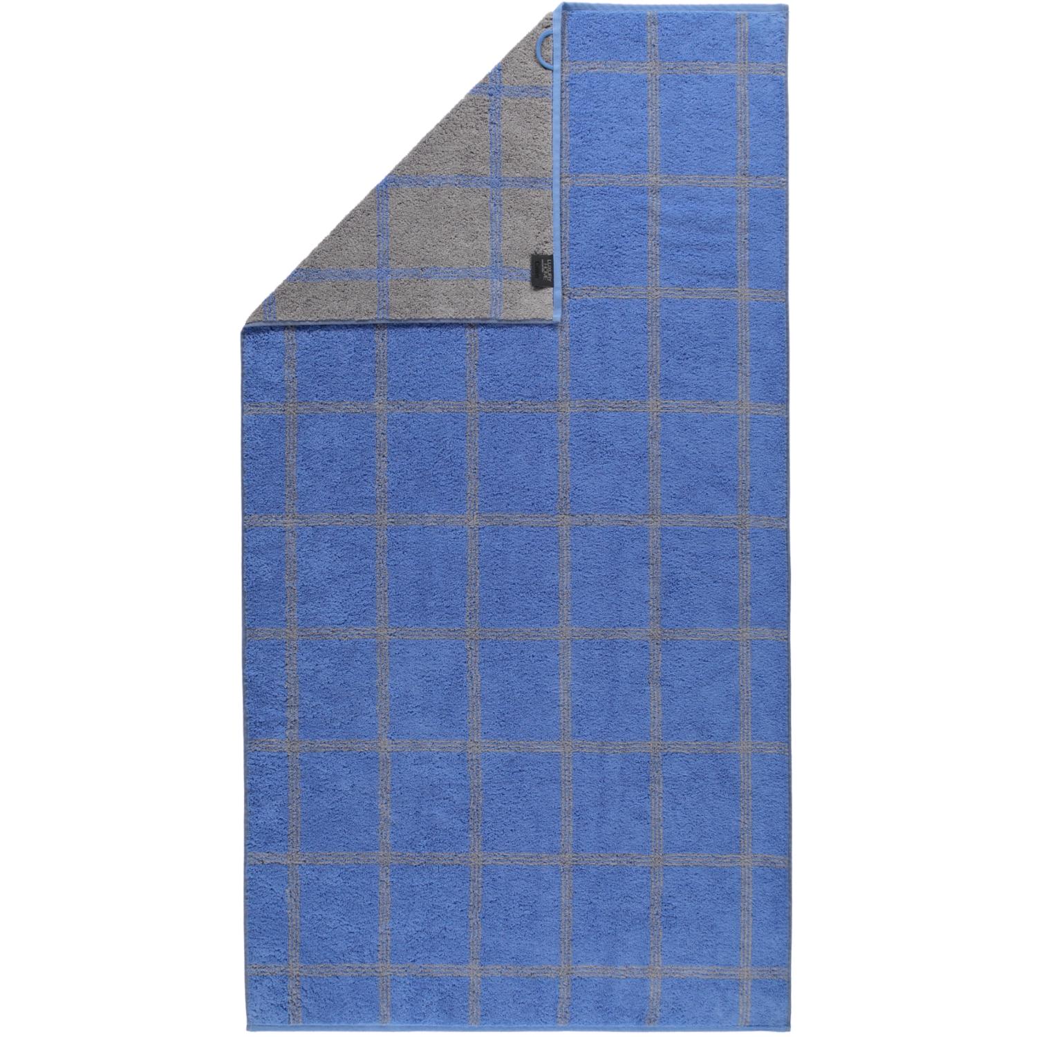 Полотенце для душа 80 х 150 см Grafik Blue Two-Tone Cawo | https://grandposuda.com.ua