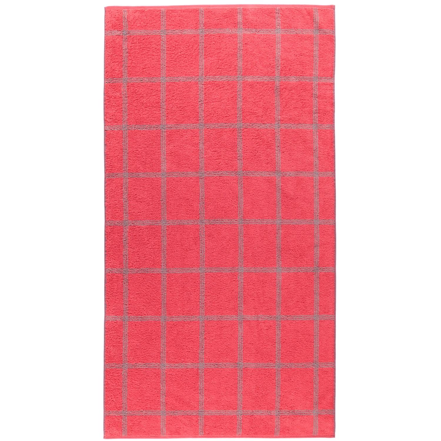 Рушник для душу 80 х 150 см Grafik Rot Two-Tone Cawo | https://grandposuda.com.ua