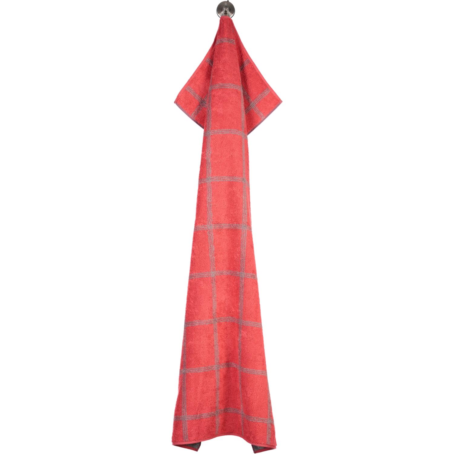 Рушник для душу 80 х 150 см Grafik Rot Two-Tone Cawo | https://grandposuda.com.ua