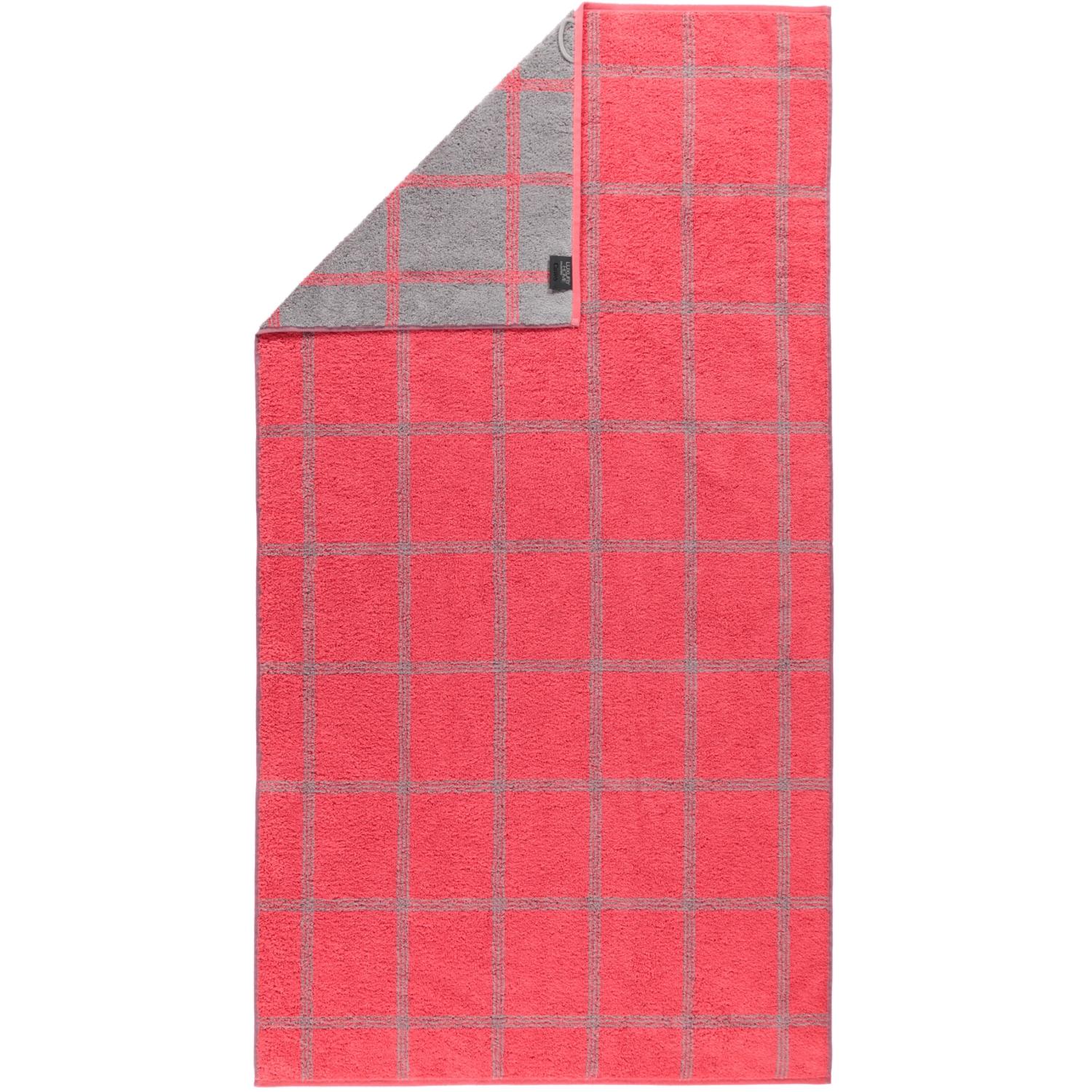 Рушник для душу 80 х 150 см Grafik Rot Two-Tone Cawo | https://grandposuda.com.ua