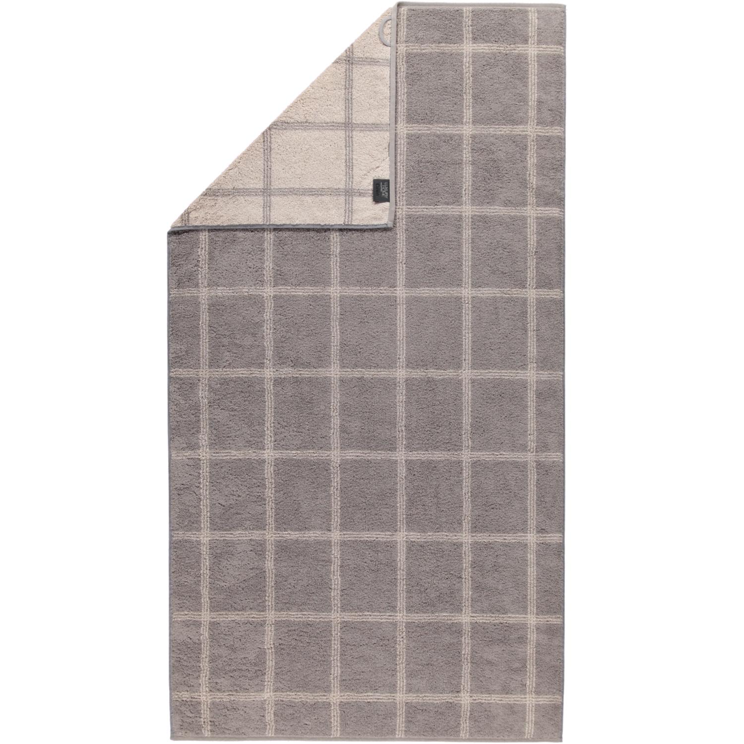 Рушник для душу 80 х 150 см Grafik Graphit Two-Tone Cawo | https://grandposuda.com.ua