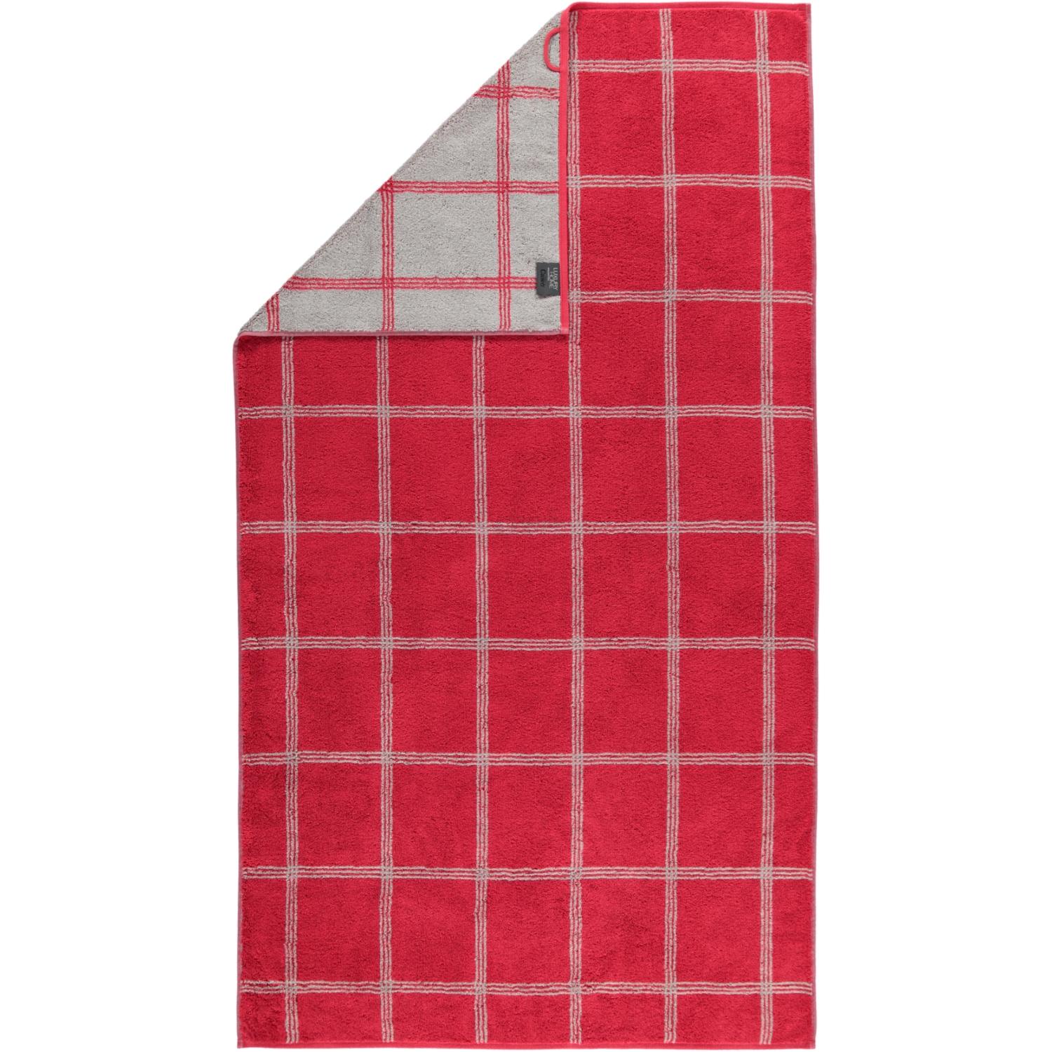 Полотенце для душа 80 х 150 см Grafik Bordeaux Two-Tone Cawo | https://grandposuda.com.ua