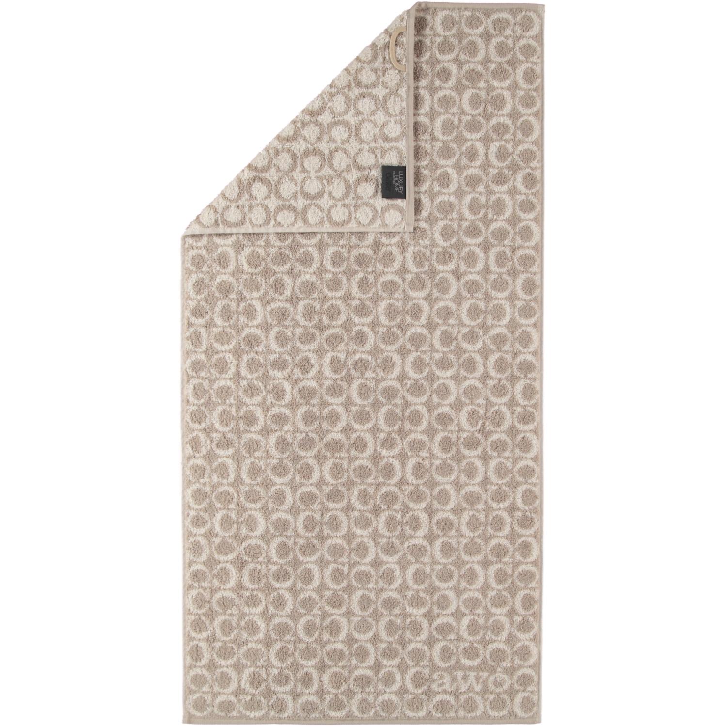 Рушник для рук 50 х 100 см C-Allover Sand Two-Tone Cawo | https://grandposuda.com.ua