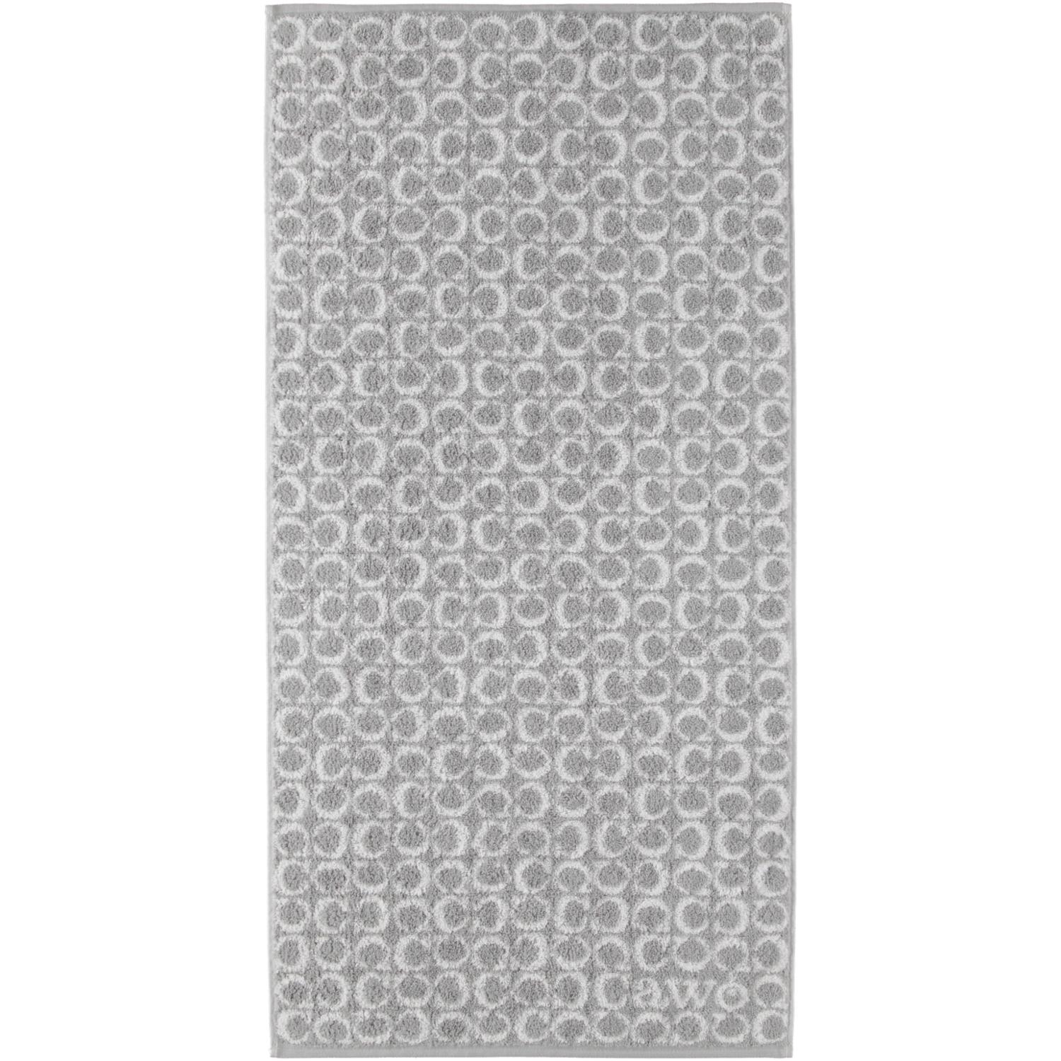 Рушник для рук 50 х 100 см C-Allover Platin Two-Tone Cawo | https://grandposuda.com.ua