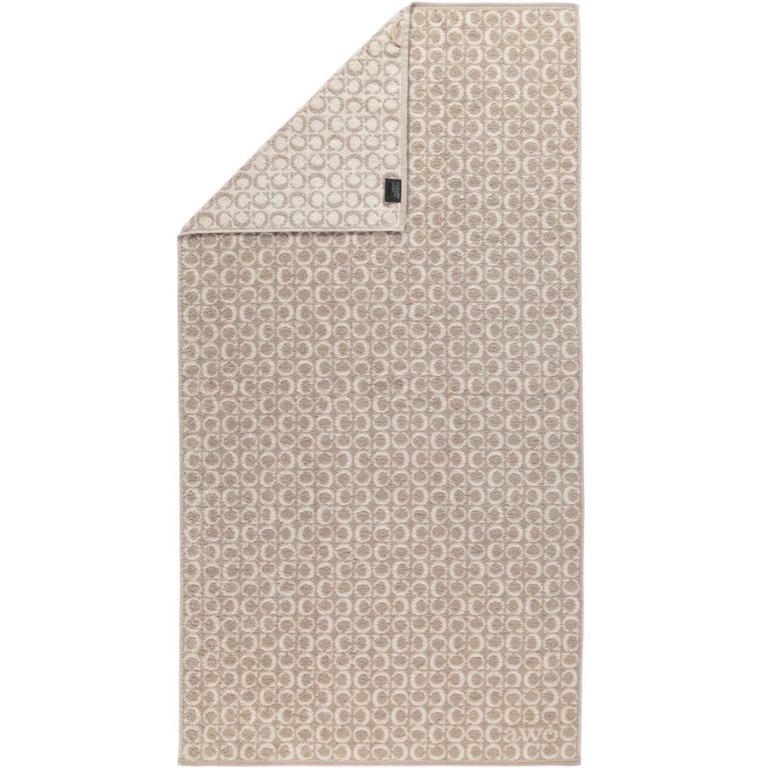 Полотенце для душа 80 х 150 см C-Allover Sand Two-Tone Cawo | https://grandposuda.com.ua