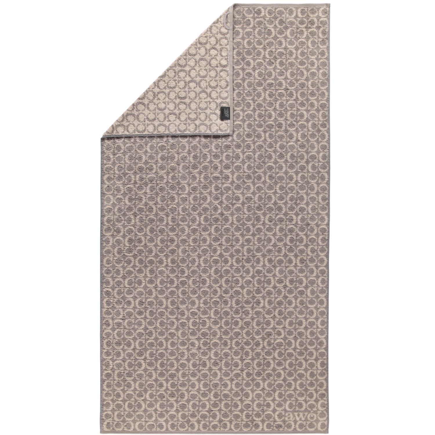 Полотенце для душа 80 х 150 см C-Allover Graphit Two-Tone Cawo | https://grandposuda.com.ua