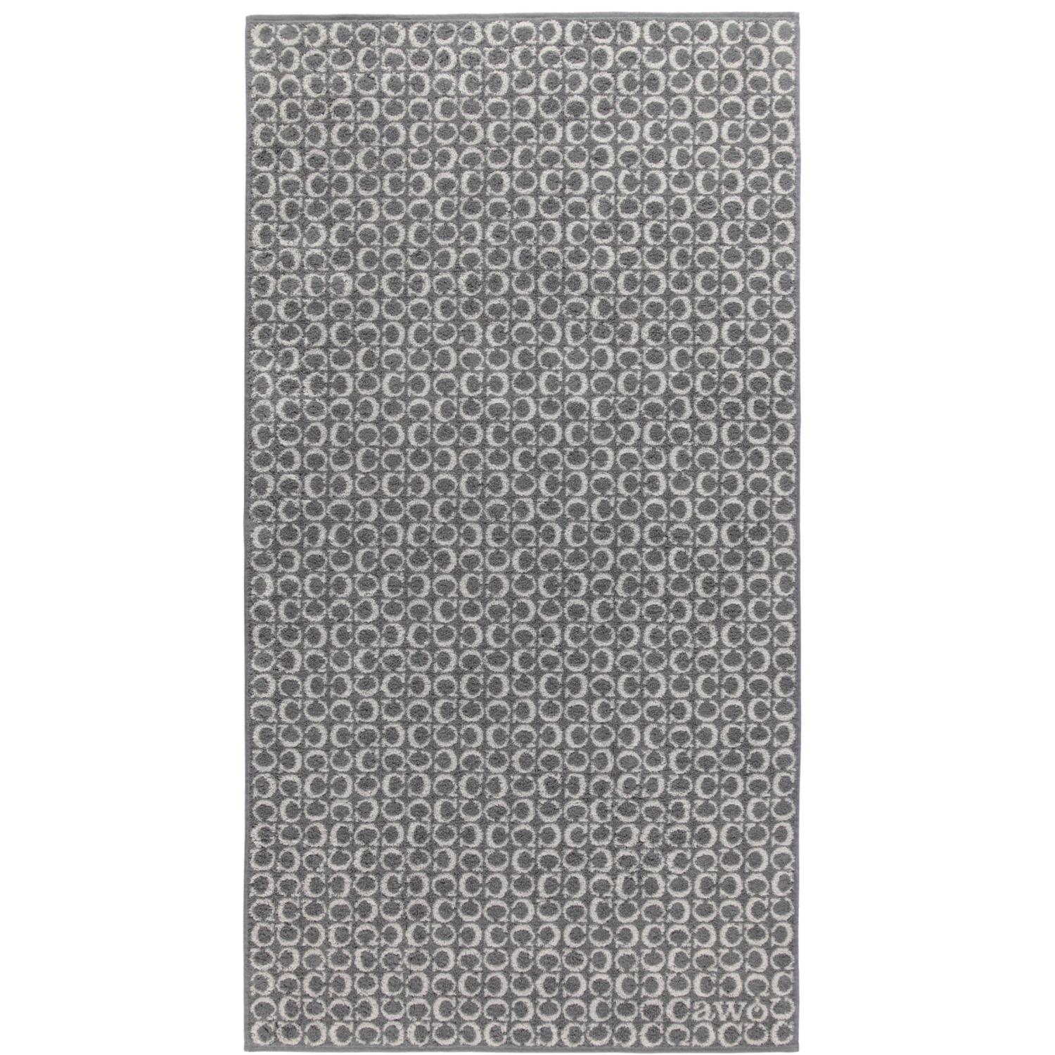 Полотенце для душа 80 х 150 см C-Allover Schiefer Two-Tone Cawo | https://grandposuda.com.ua