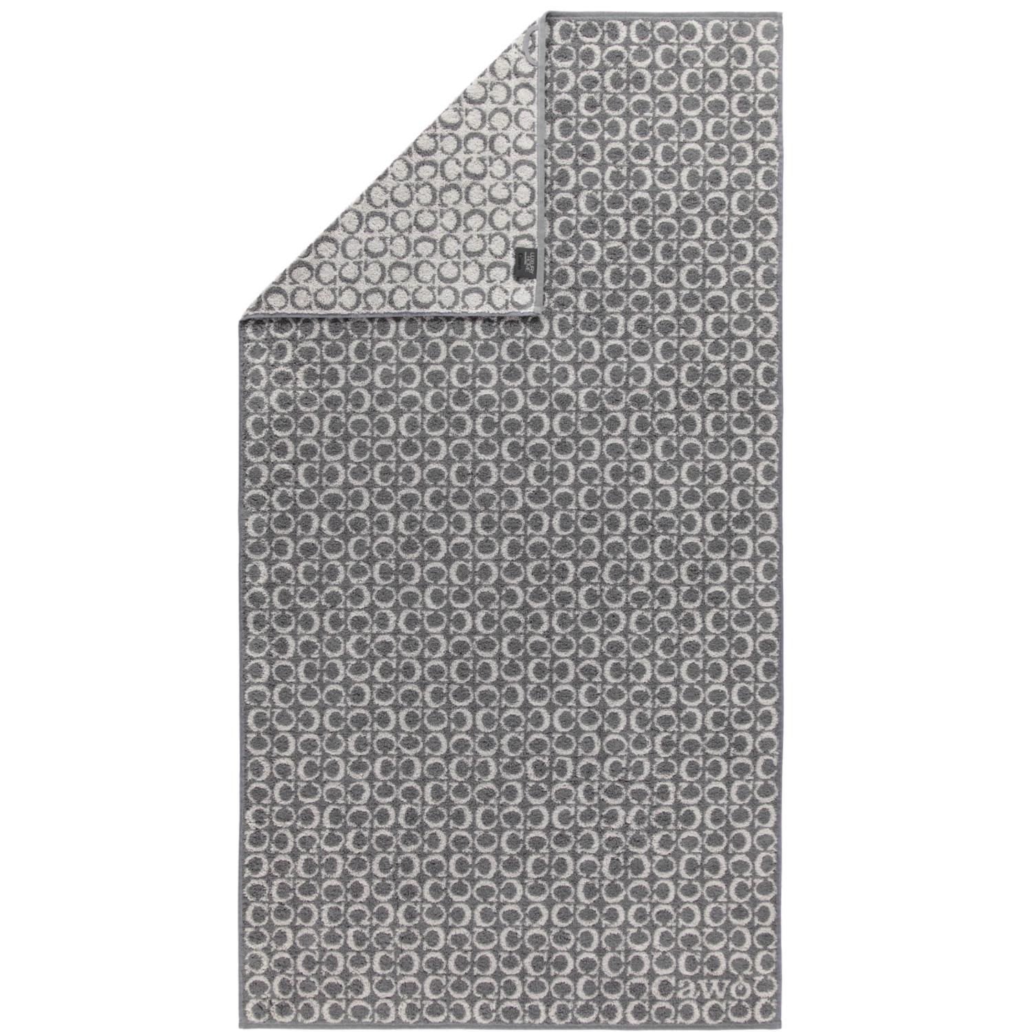 Полотенце для душа 80 х 150 см C-Allover Schiefer Two-Tone Cawo | https://grandposuda.com.ua