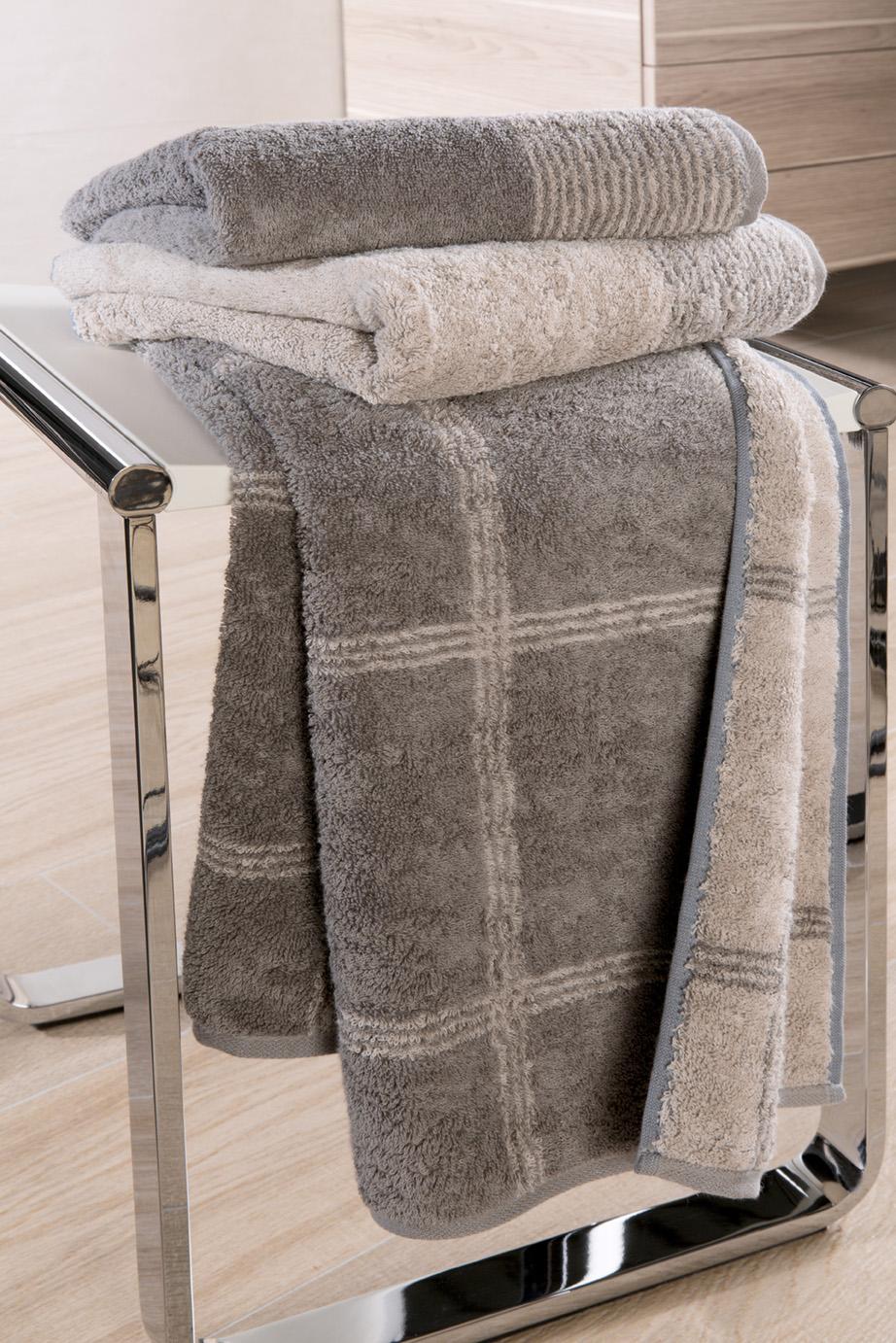 Полотенце гостевое 30 х 50 см Graphit Two-Tone Cawo | https://grandposuda.com.ua