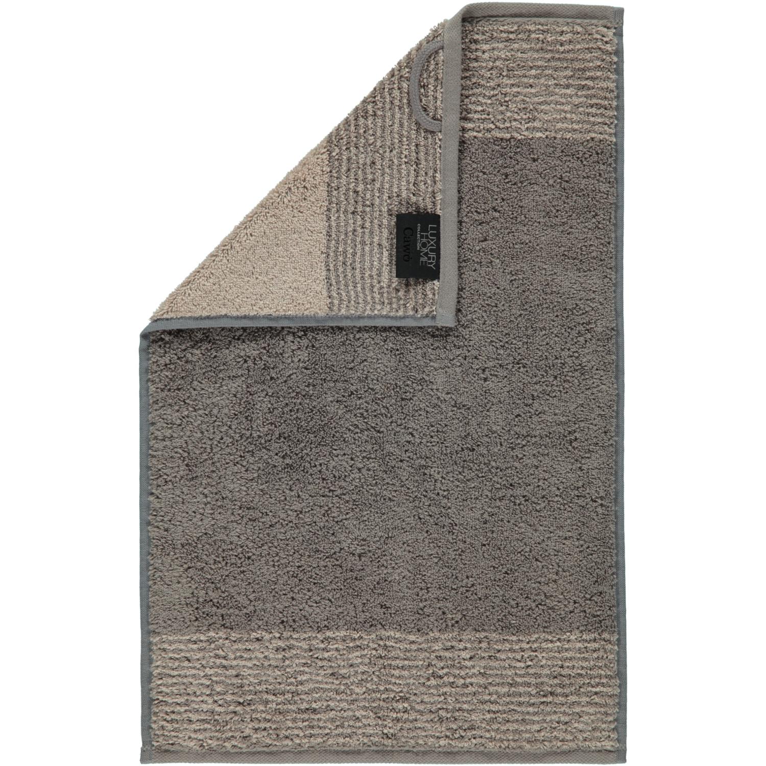 Полотенце гостевое 30 х 50 см Graphit Two-Tone Cawo | https://grandposuda.com.ua